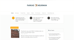 Desktop Screenshot of farkasneurman.com